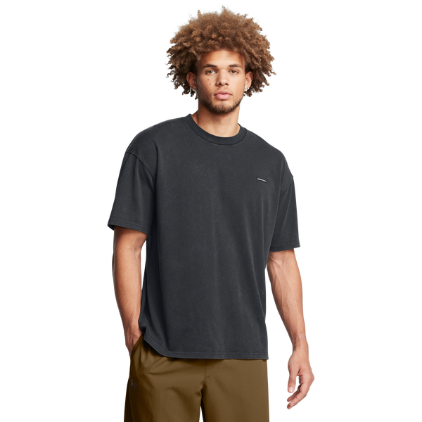 Under Armour HW OS Logo T-Shirt - Men's - Black/White