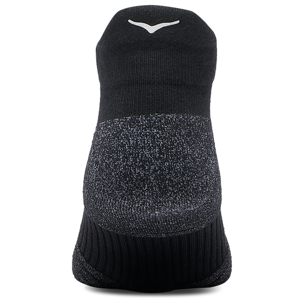 HOKA No-Show Run Sock 3 Pack - Adult - Black/Black/Black - Image 3