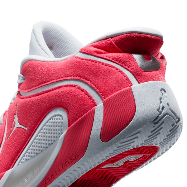 Jordan Tatum 4 Premium - Boys' Grade School - Siren Red/Grey/Metallic Silver - Image 11