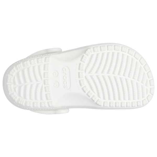 Crocs Classic Clogs - Boys' Toddler - White/White - Image 5