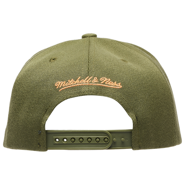 Mitchell & Ness Astros Neon Pop Pro Pinch Cap - Adult - Olive - Image 4