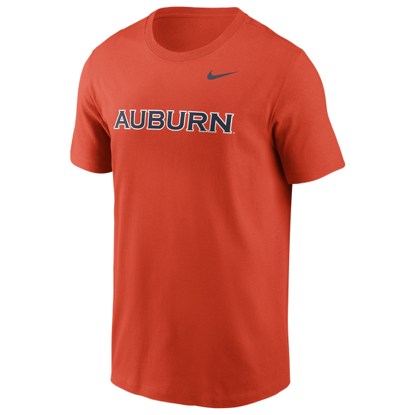 Nike Auburn Wordmark Short-Sleeve T-Shirt - Men's - Orange - Image 2
