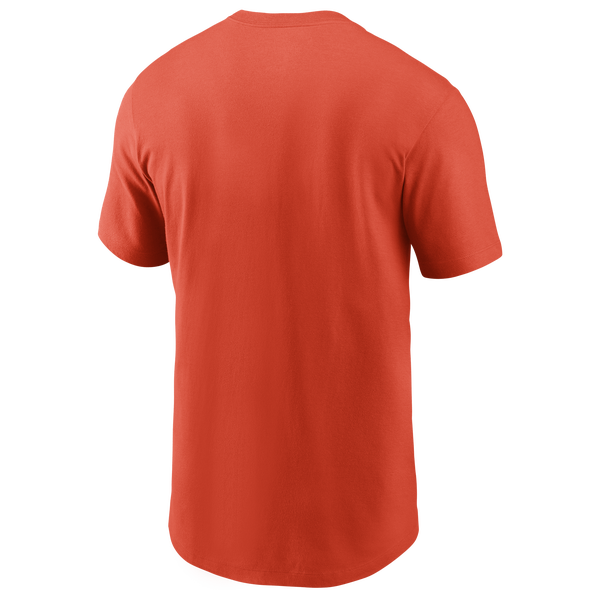 Nike Auburn Wordmark Short-Sleeve T-Shirt - Men's - Orange - Image 3