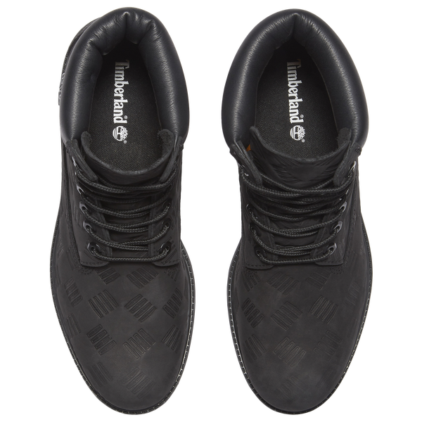Timberland 6" Hairy Suede Premium Waterproof Boots - Men's - Black - Image 4