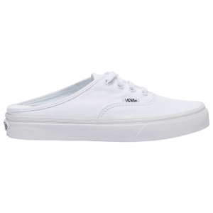 Vans Authentic Mule - Women's - White/White