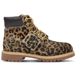 Timberland Premium 6" Waterproof Boots - Girls' Preschool - Medium Beige/Dark Brown