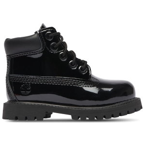 Timberland Premium 6" Waterproof Patent Leather Boots - Boys' Toddler - Black/Black