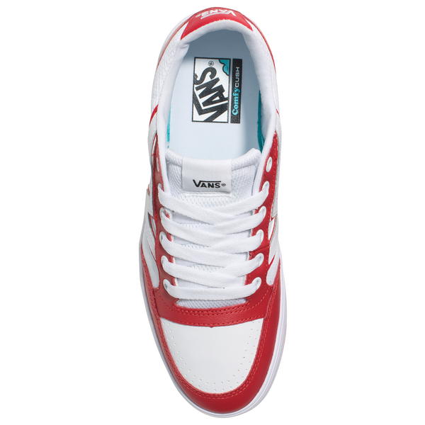 Vans Lowland CC - Men's - White/Red - Image 5