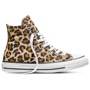Converse All Star Hi Leopard - Girls' Grade School - Brown/Black/White
