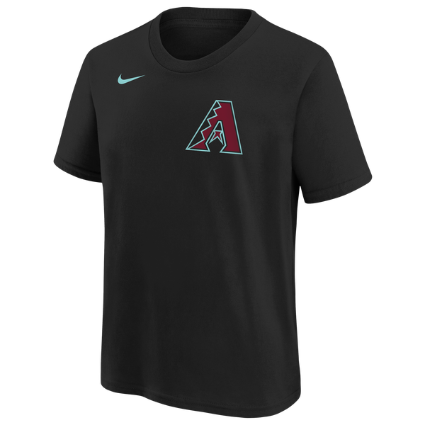 Nike MLB Diamondbacks Kids Name & Number T-Shirt - Youth - Black - Image 2