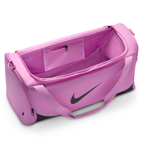 Nike Brasilia Medium Duffel X - Adult - Lt Magenta/White/Black - Image 4