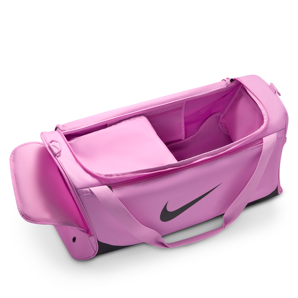 Nike Brasilia Medium Duffel X - Adult - Lt Magenta/White/Black - Image 5