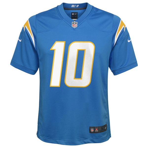 Nike Chargers Game Jersey - Boys' Grade School - Powder Blue - Image 2