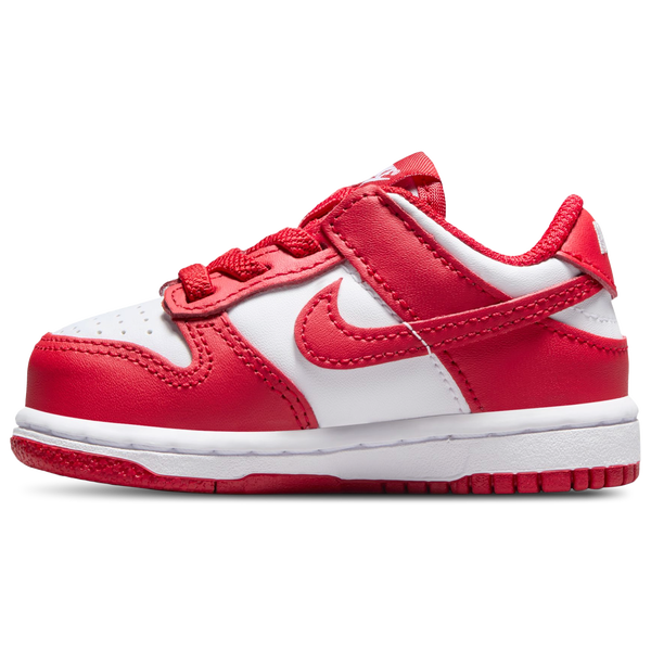 Nike Dunk Low - Boys' Toddler - University Red/White - Image 2