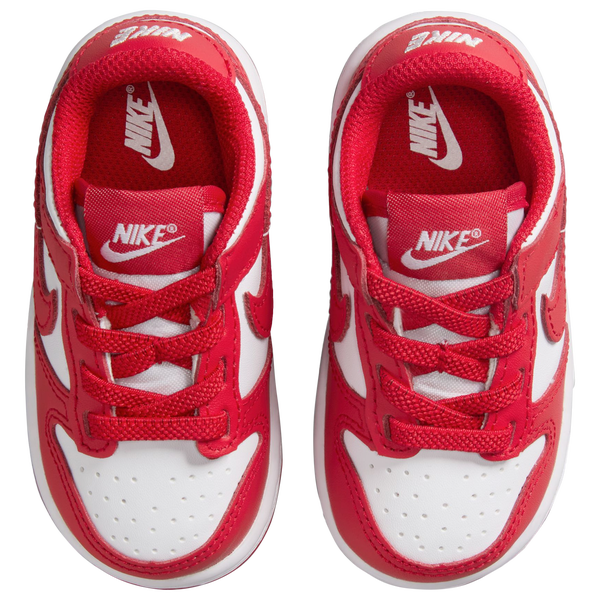 Nike Dunk Low - Boys' Toddler - University Red/White - Image 4