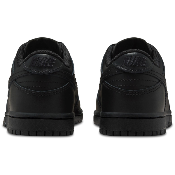 Nike Dunk Low - Boys' Preschool - Black/Black - Image 3