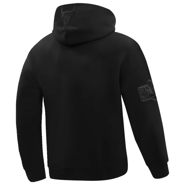 Pro Standard Bulls Neutral Drop Shoulder Pullover Hoodie - Men's - Black/Multi - Image 6