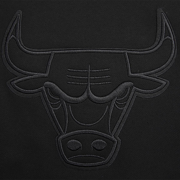 Pro Standard Bulls Neutral Drop Shoulder Pullover Hoodie - Men's - Black/Multi - Image 9