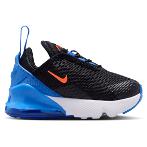 Nike Air Max 270 - Boys' Toddler - Black/Turf Orange/Blue Crystal