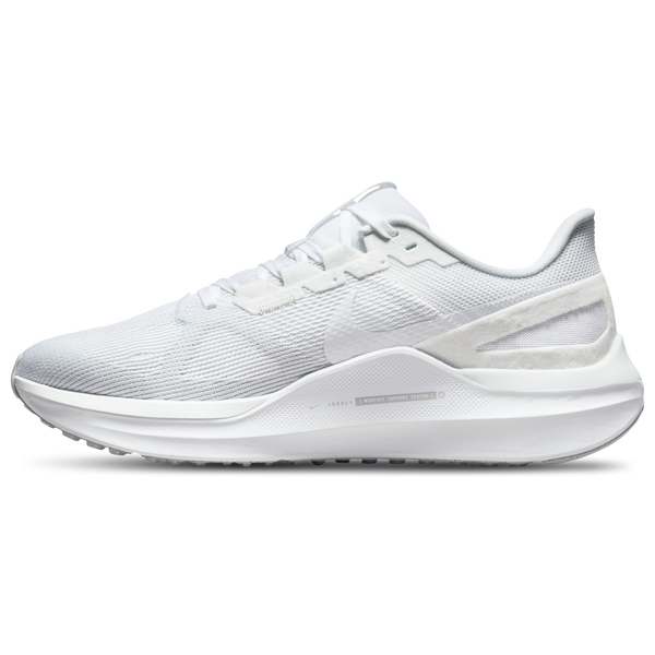 Nike Air Zoom Structure 25 - Men's - White/White/Pure Platinum - Image 2