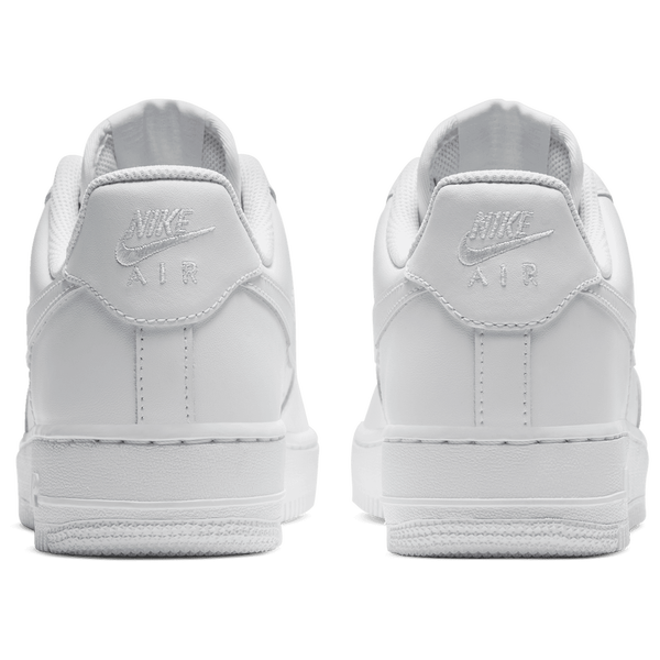 Nike Air Force 1 '07 LE Low - Women's - White/White - Image 3