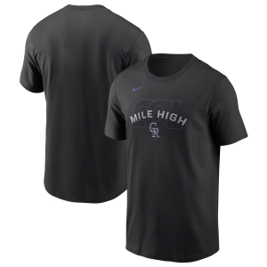 Nike Rockies Hot Corner T-Shirt - Men's - Black