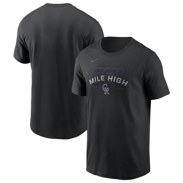 Nike Rockies Hot Corner T-Shirt - Men's - Black