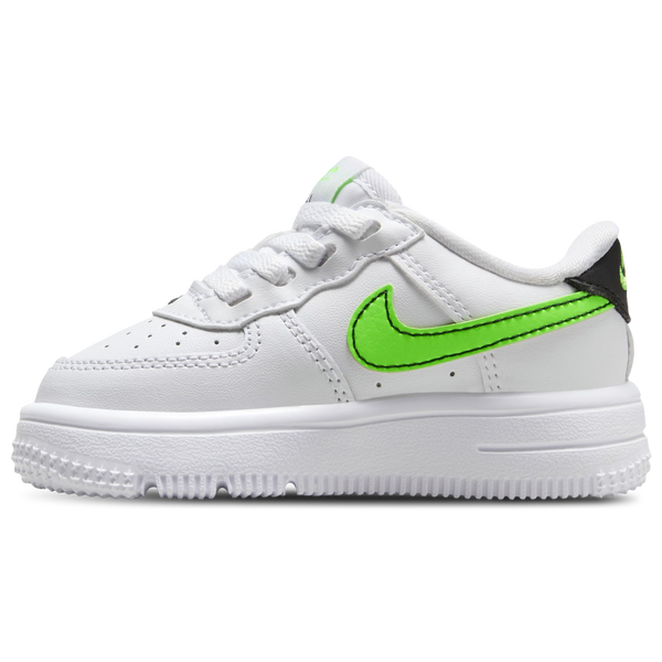 Nike Air Force 1 Low EasyOn - Boys' Toddler - White/Green Strike/Black - Image 2