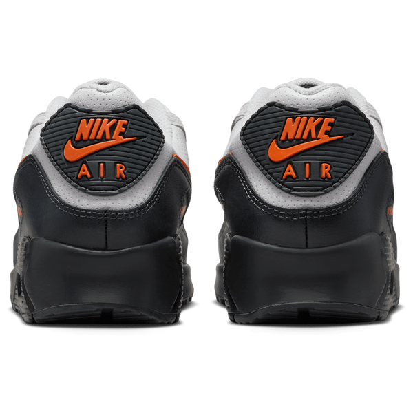 Nike Air MAX 90 - Men's - Vast Grey/Safety Orange/Anthracite - Image 3