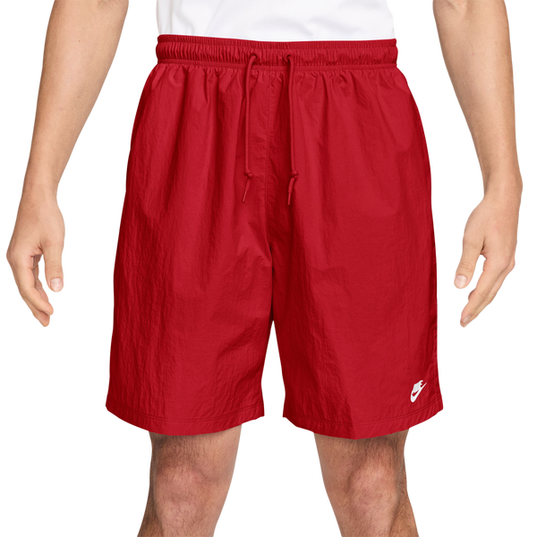 Nike Club Sport Shorts - Men's - White/University Red