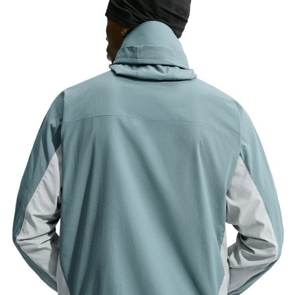 Nike Dri-Fit Tech Helios Sun Long Sleeve - Men's - Black/Light Pumice/Mineral Slate - Image 2