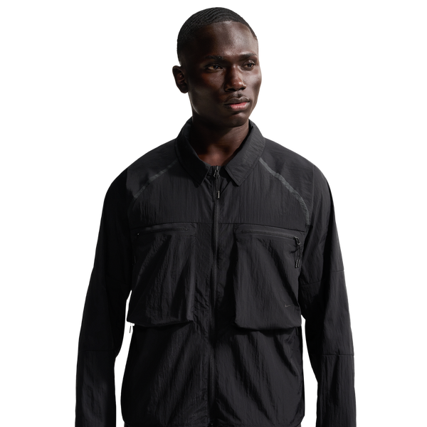 Nike Tech Ergo Utility Long Sleve Shirt - Men's - Black/Black