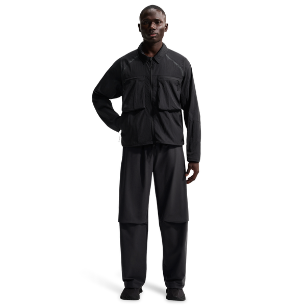 Nike Tech Ergo Utility Long Sleve Shirt - Men's - Black/Black - Image 3