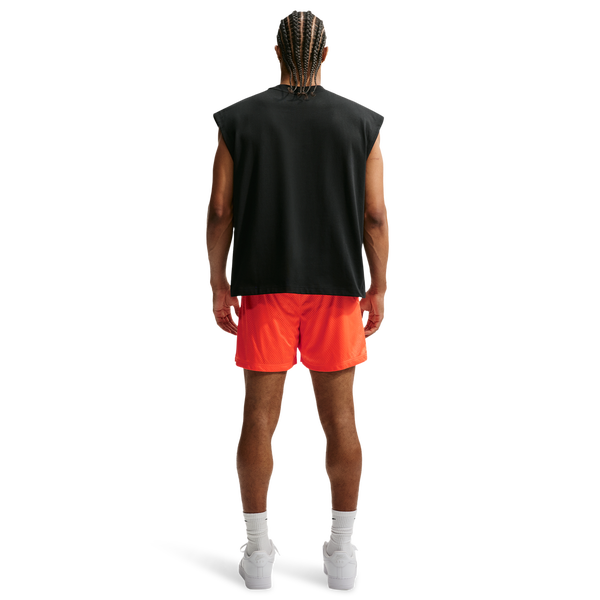 Nike Dri-FIT Standard Issue Mesh 5IN Shorts - Men's - Turf Orange/Pale Ivory - Image 4