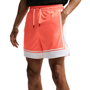 Nike Dri-FIT SI GM Pro 6IN Shorts - Men's - Turf Orange/White/Pale Ivory