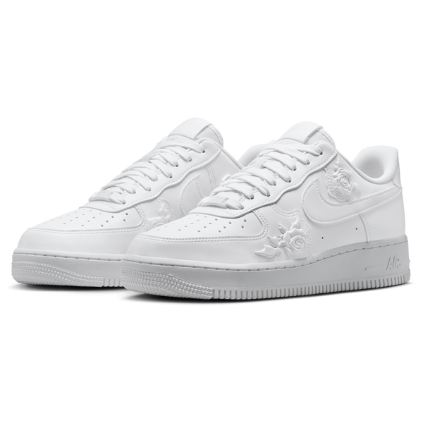 Nike Air Force 1 '07 - Women's - White/White/White - Image 6