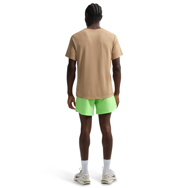 Nike Dri-FIT Stride 7in Brief-Lined Shorts - Men's - Lime Blast/Reflective Silver - Image 4