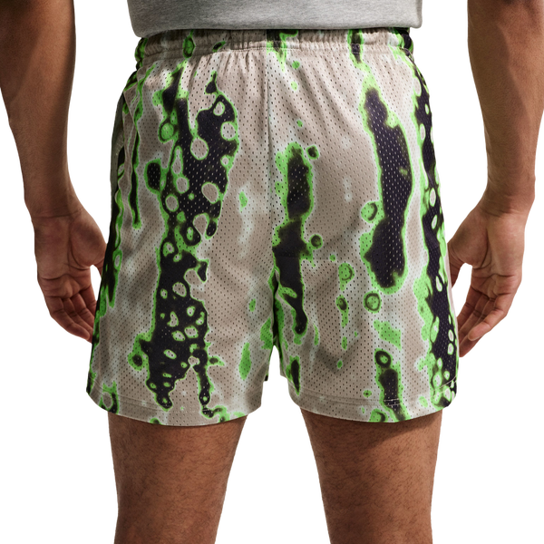 Nike Dri-FIT 5 Inch Mesh Print Shorts - Men's - Blue/Purple - Image 2