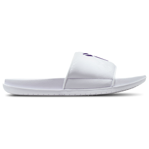 Nike Kobe Off Court Slides - Men's - White/Court Purple