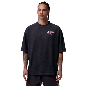 Jordan Flight Reissue Fear SS Crew - Men's - Black/White