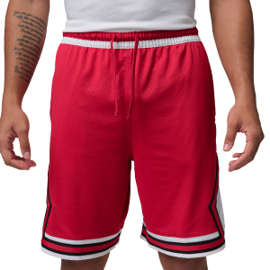 Jordan Dri-FIT SPT 9" Diamond Shorts - Men's - White/Gym Red