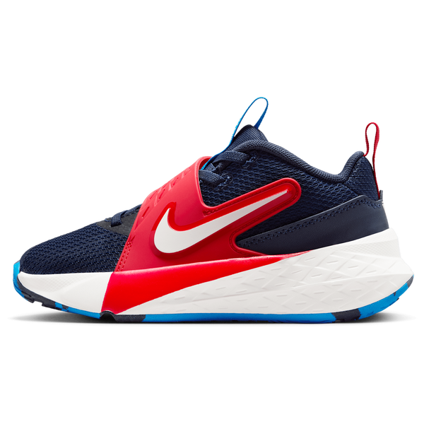 Nike Hustle D 12 - Boys' Preschool - Sail/University Red/Team Navy - Image 2