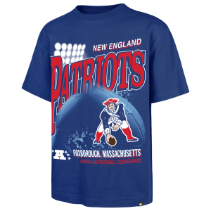 47 Brand NFL Patriots Hometown Lights T-Shirt - Men's - Blue