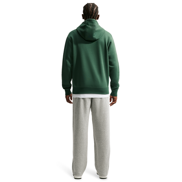 Nike Club Pullover Hoodie - Men's - Fir/Fir/White - Image 4