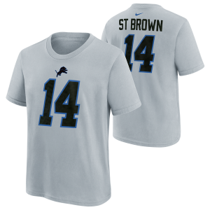 Nike Lions Rival AB14 Short Sleeve T-Shirt - Boys' Grade School - Silver