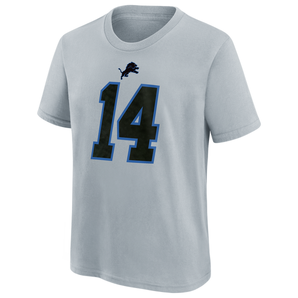Nike Lions Rival AB14 Short Sleeve T-Shirt - Boys' Grade School - Silver - Image 2