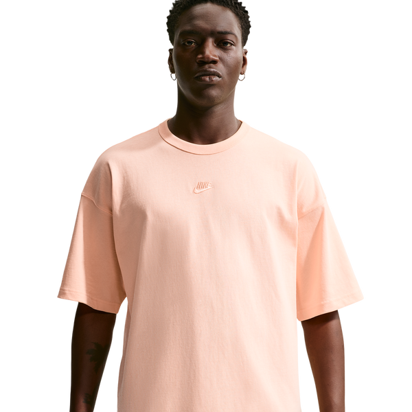 Nike NSW Premium Essentials Oversized Tee - Men's - Ice Peach - Image 3