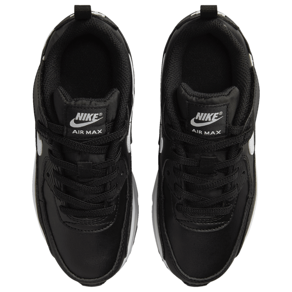 Nike Air Max 90 EasyOn - Boys' Preschool - Black/White/Black - Image 4
