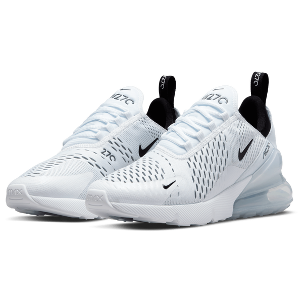 Nike Air Max 270 - Women's - White/White/Black - Image 6