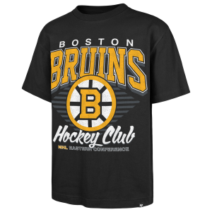 47 Brand Boston Bruins Extend Play T-Shirt - Men's - Black